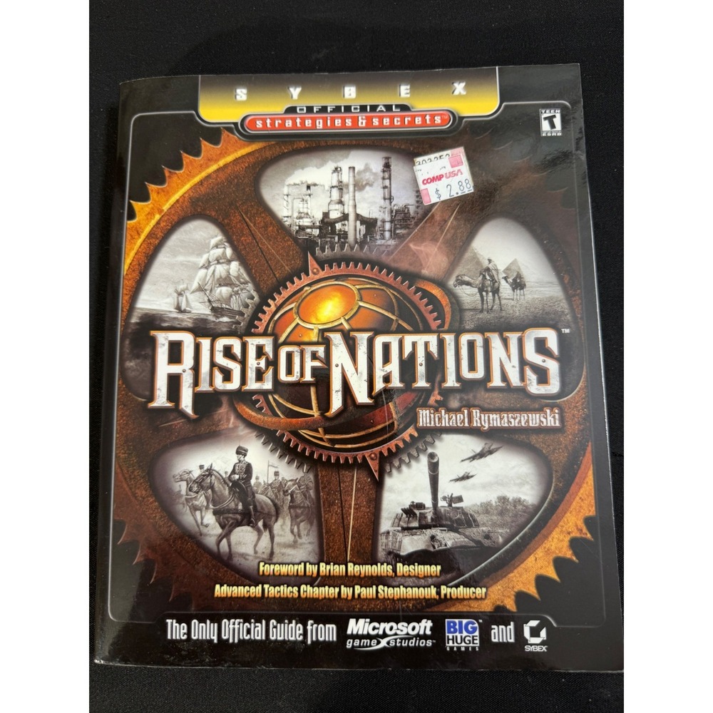 Sybex Rise of Nations Strategy Guide OS EUC PC RTS Book Michael Rymaszewski